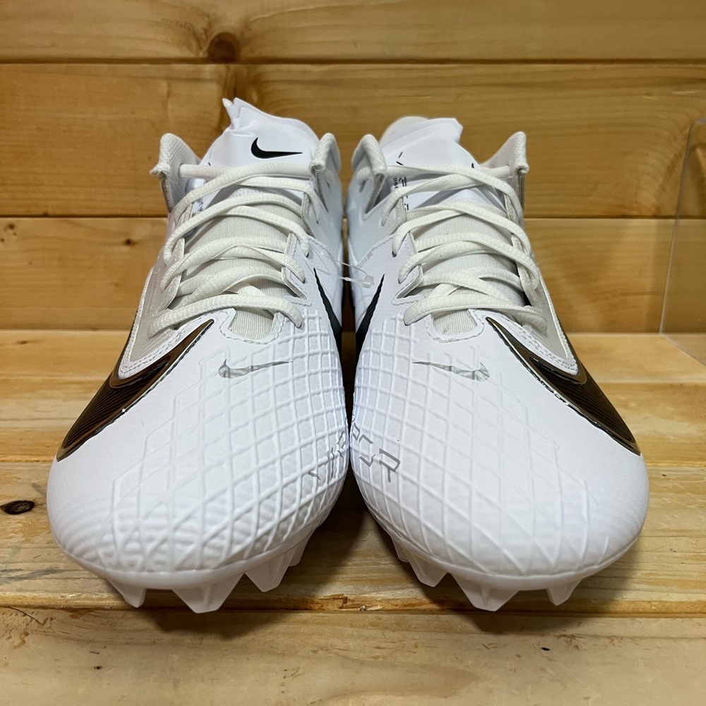 New Nike Vapor Edge Elite 2 Carbon Football Cleats FZ4268-100 Mens size 10 - Picture 3 of 7